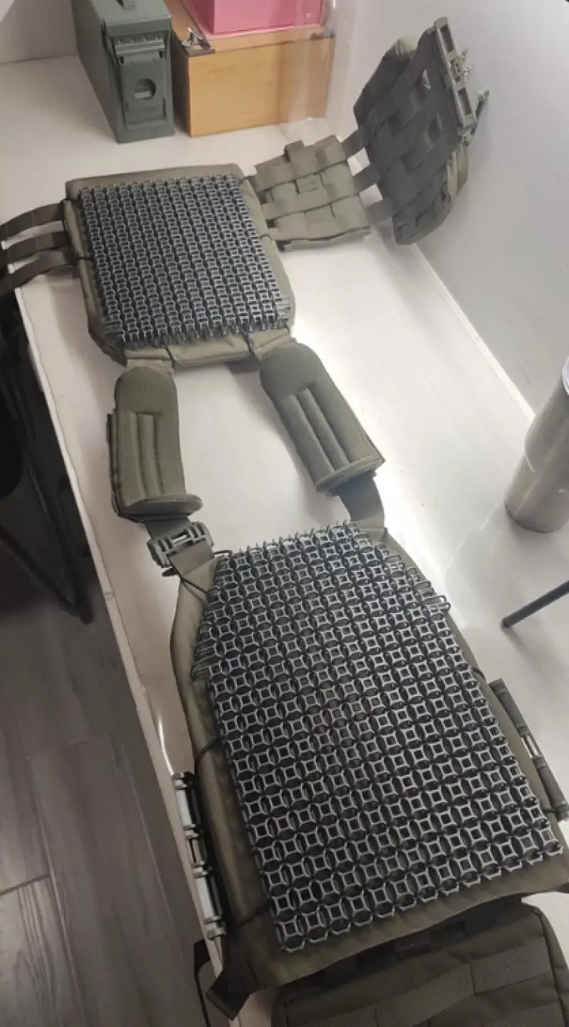 Almohadilla transpirable multifuncional, forro de chaleco, mochila Universal tridimensional 4D, almohadilla de disipación de calor - imagen 2