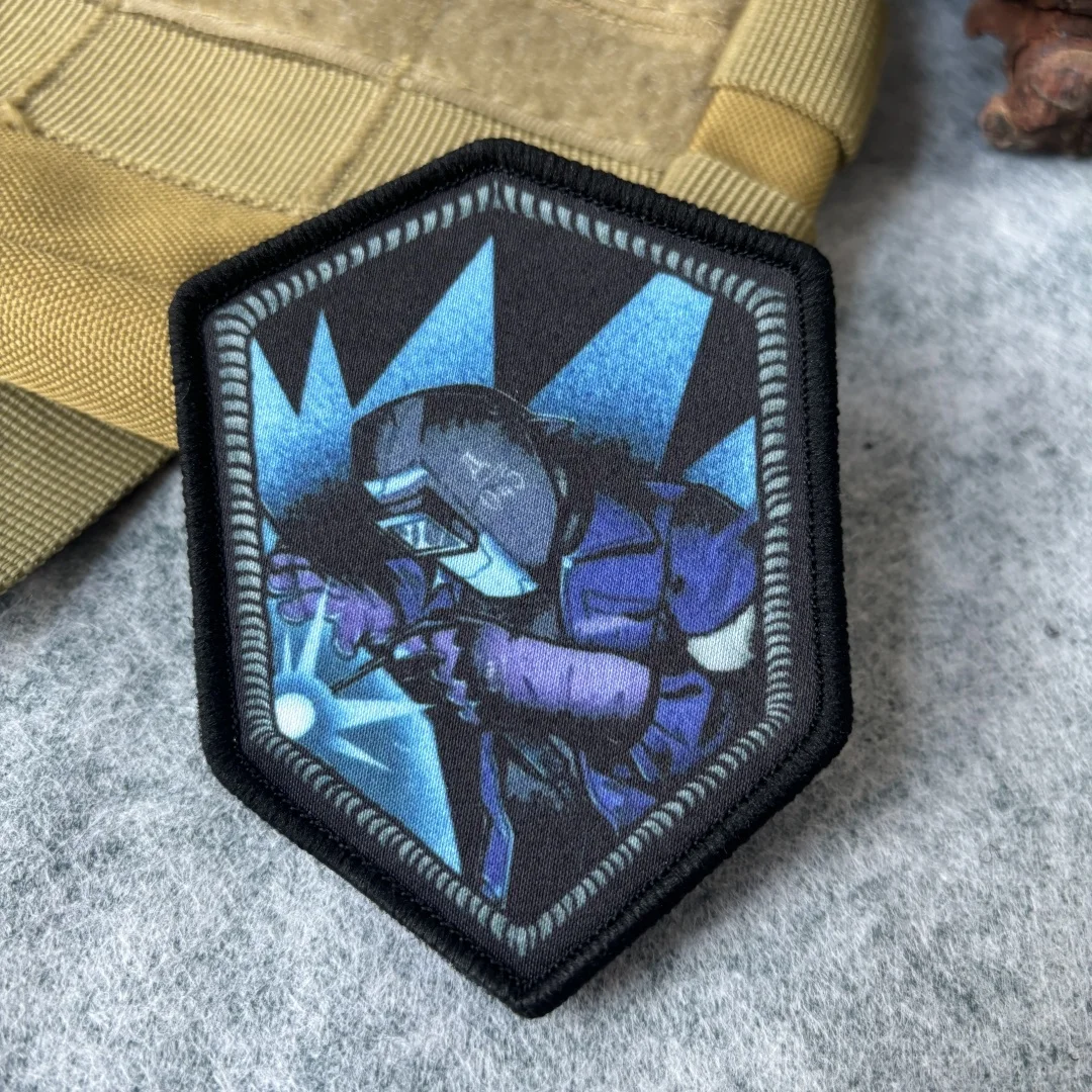 Parche impreso táctico para soldador, parches morales para mochila del ejército, gancho y bucle, brazalete, insignia de moral militar, pegatinas - imagen 5