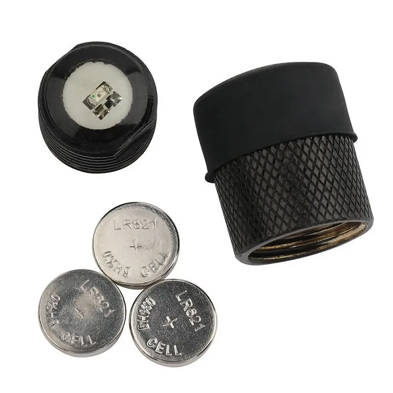 Luz de mira láser de arco compuesto, fibra óptica LED, 9mm, hilo Universal, accesorios de caza para tiro con arco - imagen 3