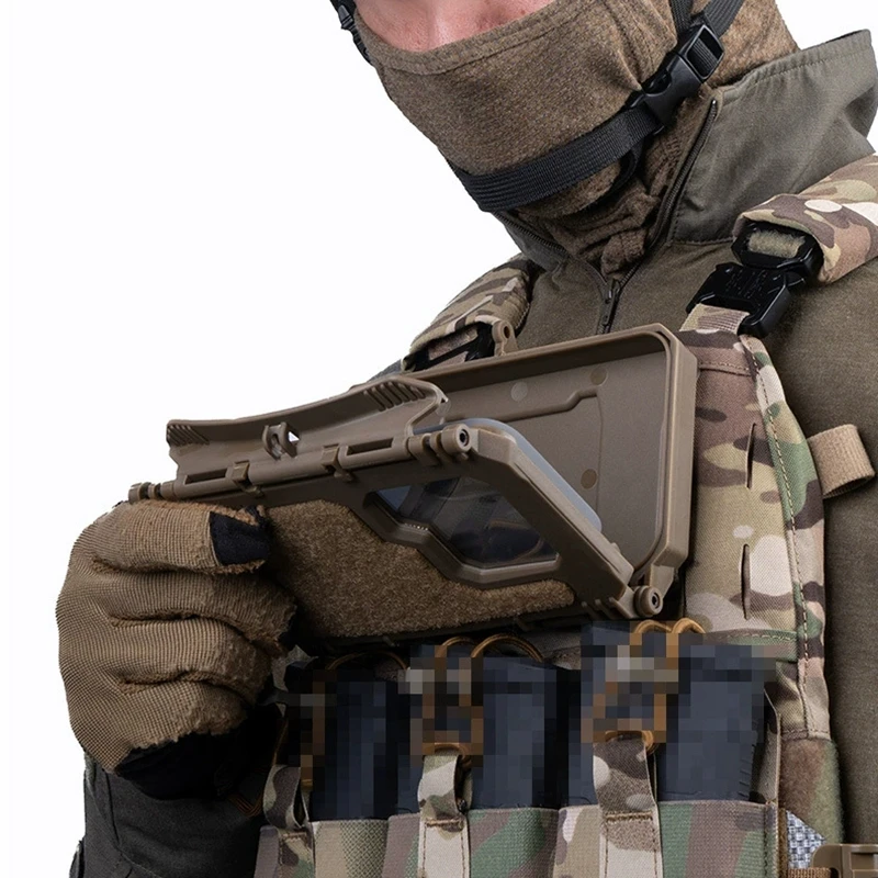 Caja de engranaje crítico de 15,4x7,8x1,1 cm, abrazadera de teléfono integrada, ventana de visualización para aparejo de pecho Compatible con teléfonos inteligentes - imagen 4