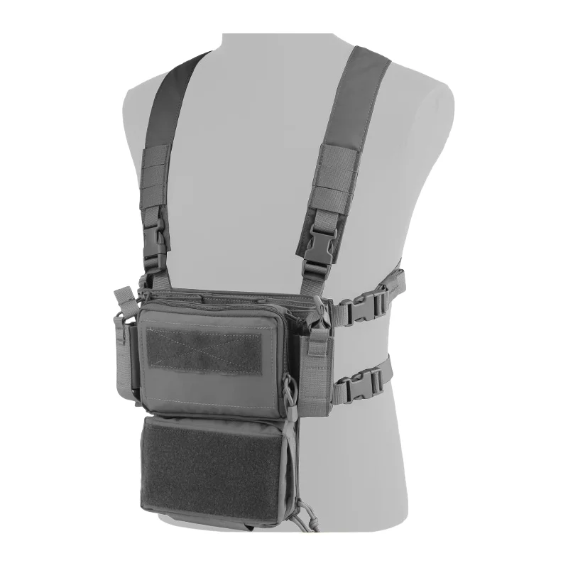 Plataforma de pecho de caza D3CRM |   Arnés de pecho modular compatible con MOLLE |   Para accesorios de caza y softair - imagen 5