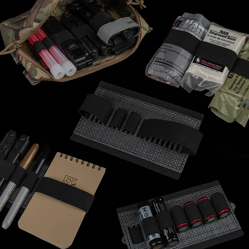 Panel organizador táctico MOLLE con gancho y bucle y nylon EDC - imagen 5