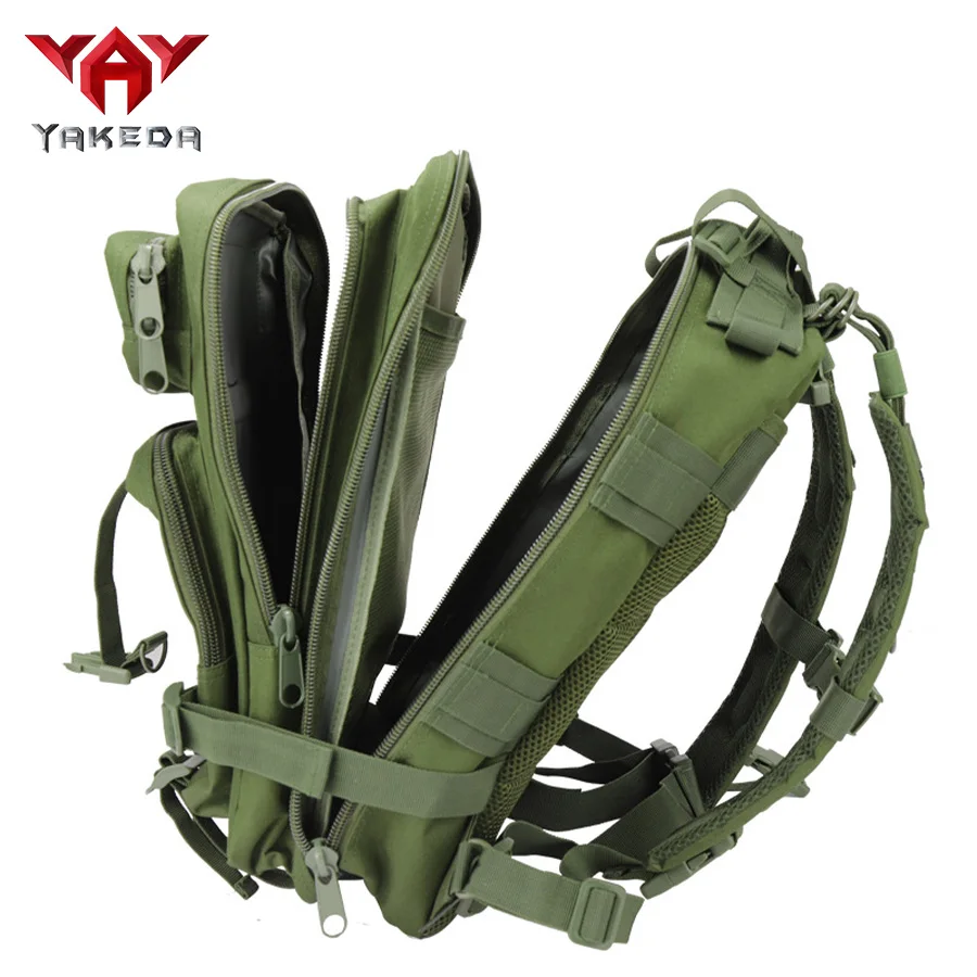 Mochila de entrenamiento YAKEDA 3p, bolsa de camuflaje para deportes al aire libre, bolsa de viaje para senderismo y ciclismo de 26L - imagen 5