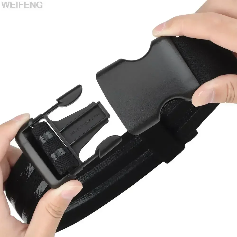 Cinturón táctico elástico antideslizante para muslo, funda para pistola, banda para pierna, correa, colgador de pierna, hebilla de liberación rápida - imagen 3