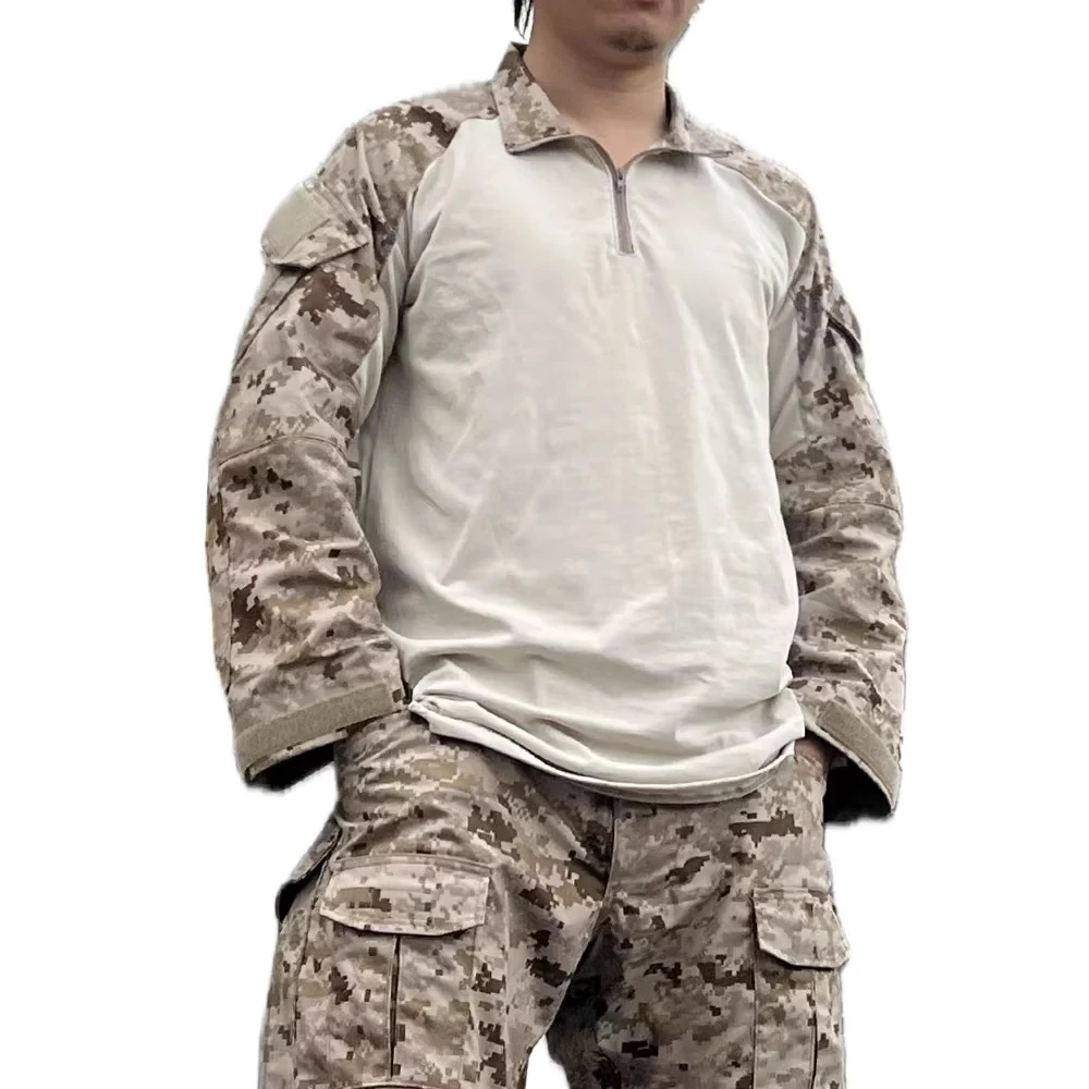 Camisa de combate AOR1 desierto ripstop GEN2 – Táctica militar - imagen 3