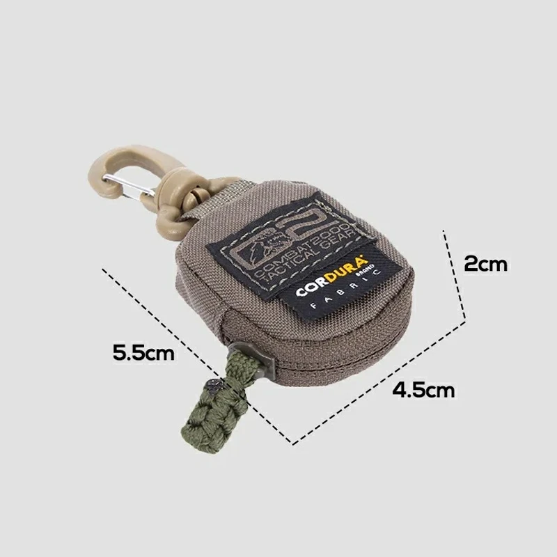 Paquete de cintura táctico EDC, gafas de transporte, paño de niñera, gancho y bucle, bolsa de expansión, accesorios - imagen 3