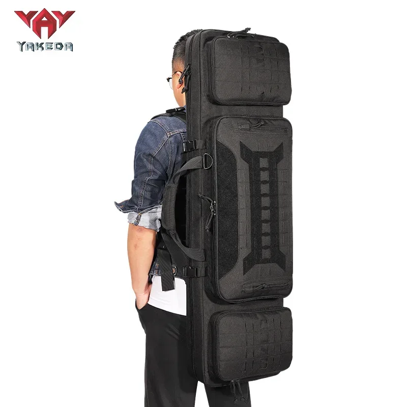 YAKEDA Mochila táctica suave para exteriores de gran capacidad de 36 pulgadas, bolsa impermeable para acampar y pescar para francotirador Airsoft - imagen 4