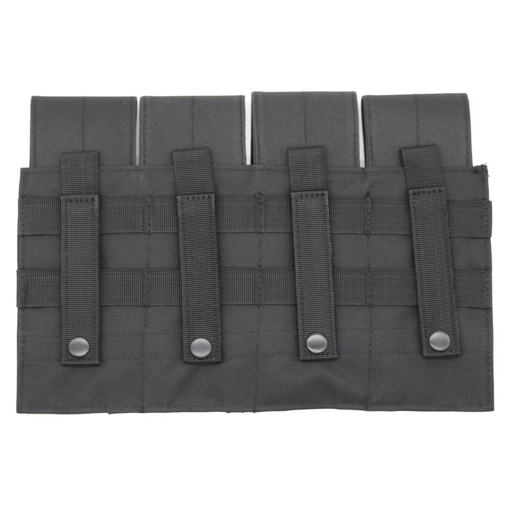 5,56 M4Tactical Molle cuatro bolsa para revistas bolsa para M6 AR M4 AR15 Rifle pistola Mag bolsa Molle bolsa chaleco accesorio - imagen 3