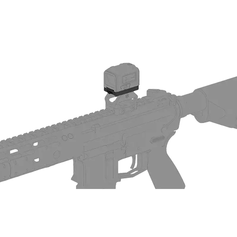 Adaptador de huella Vector Vas Vod para base de riel Picatinny de montaje óptico, 13 mm de altura - imagen 4