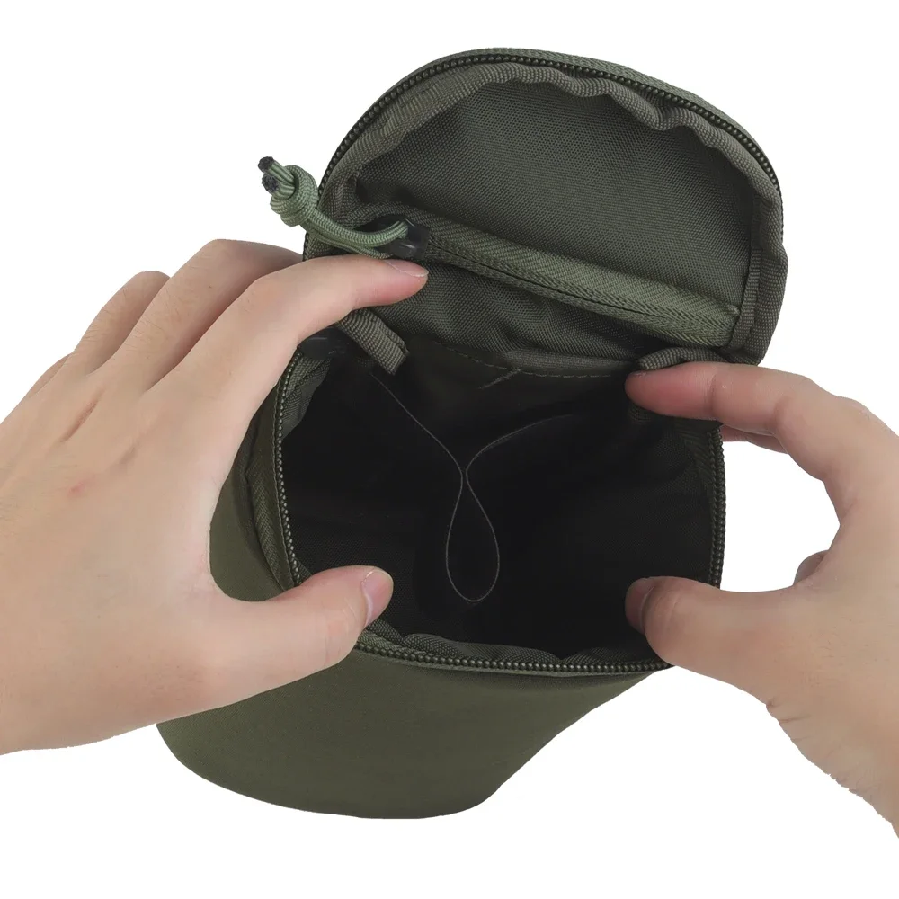 Bolsa para gafas de visión nocturna al aire libre, bolsa táctica MOLLE NVG, almohadilla de nailon, lleva de forma segura, accesorios tácticos Molle - imagen 5