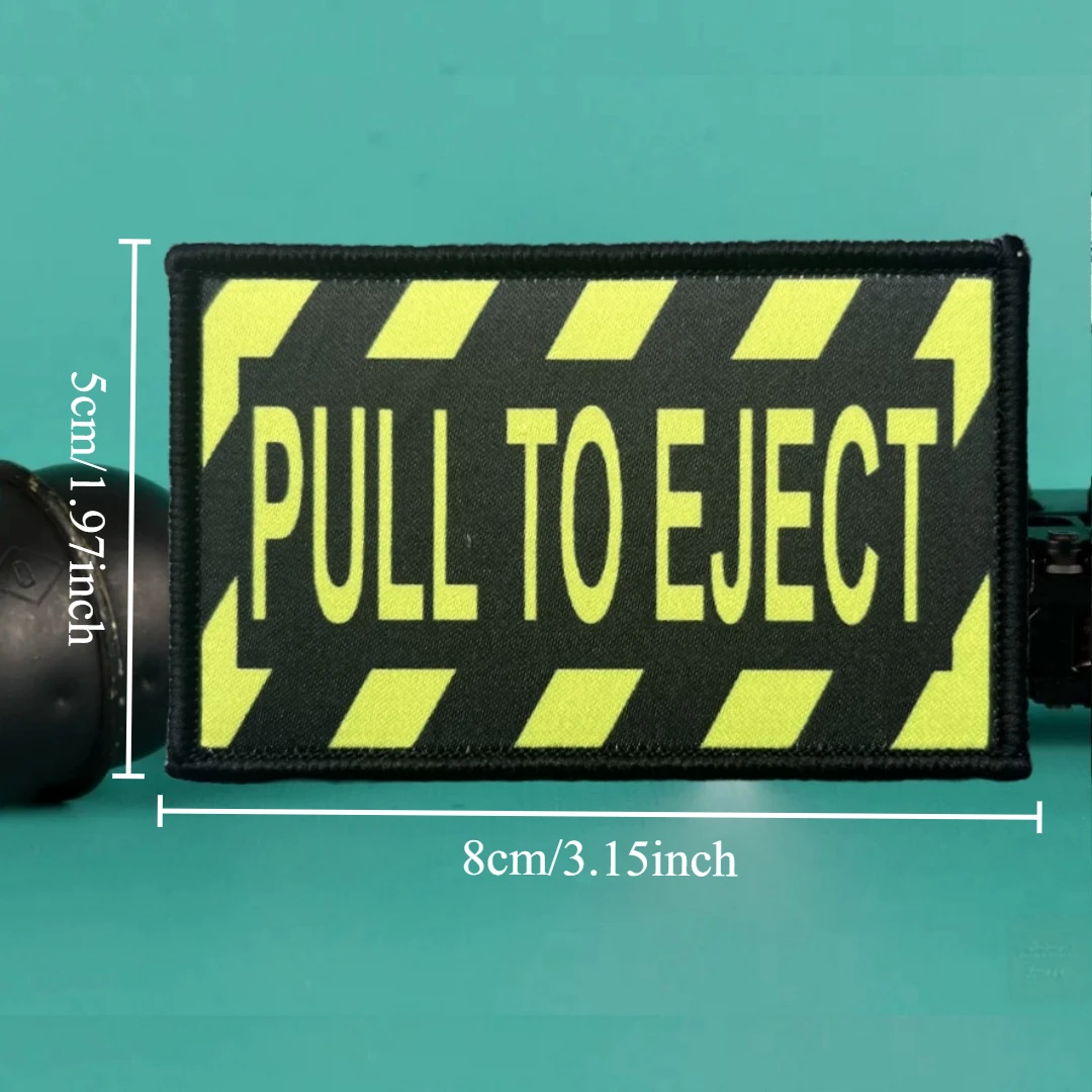 Parche del ejército para tirar, insignia de moral táctica, parches de gancho y bucle impresos para ropa, pegatina de equipo militar - imagen 2