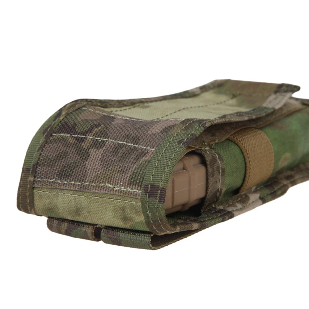 Emersongear-bolsa para una sola revista con solapa, bolsa Mag abierta, bolsillo de caza MOLLE, soporte para acampar, Airsoft EM6364, 11,11 ventas - imagen 2