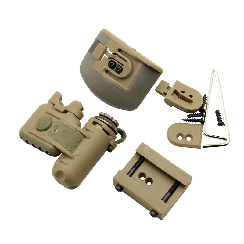 HL2 Gen 3 luz LED infrarroja táctica multifuncional, luz de identificación, riel rápido para casco, Mini luz IR de supervivencia - imagen 3