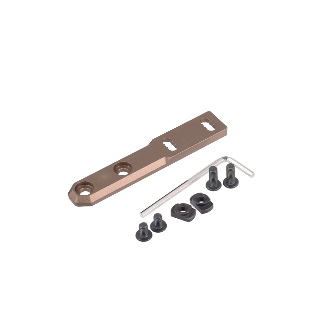 Rieles de linterna con estilo, Panel de montaje Surefir M300 M600, luz para armas, compatible con m-lok Keymod, rieles Picatinny de 20mm - imagen 3