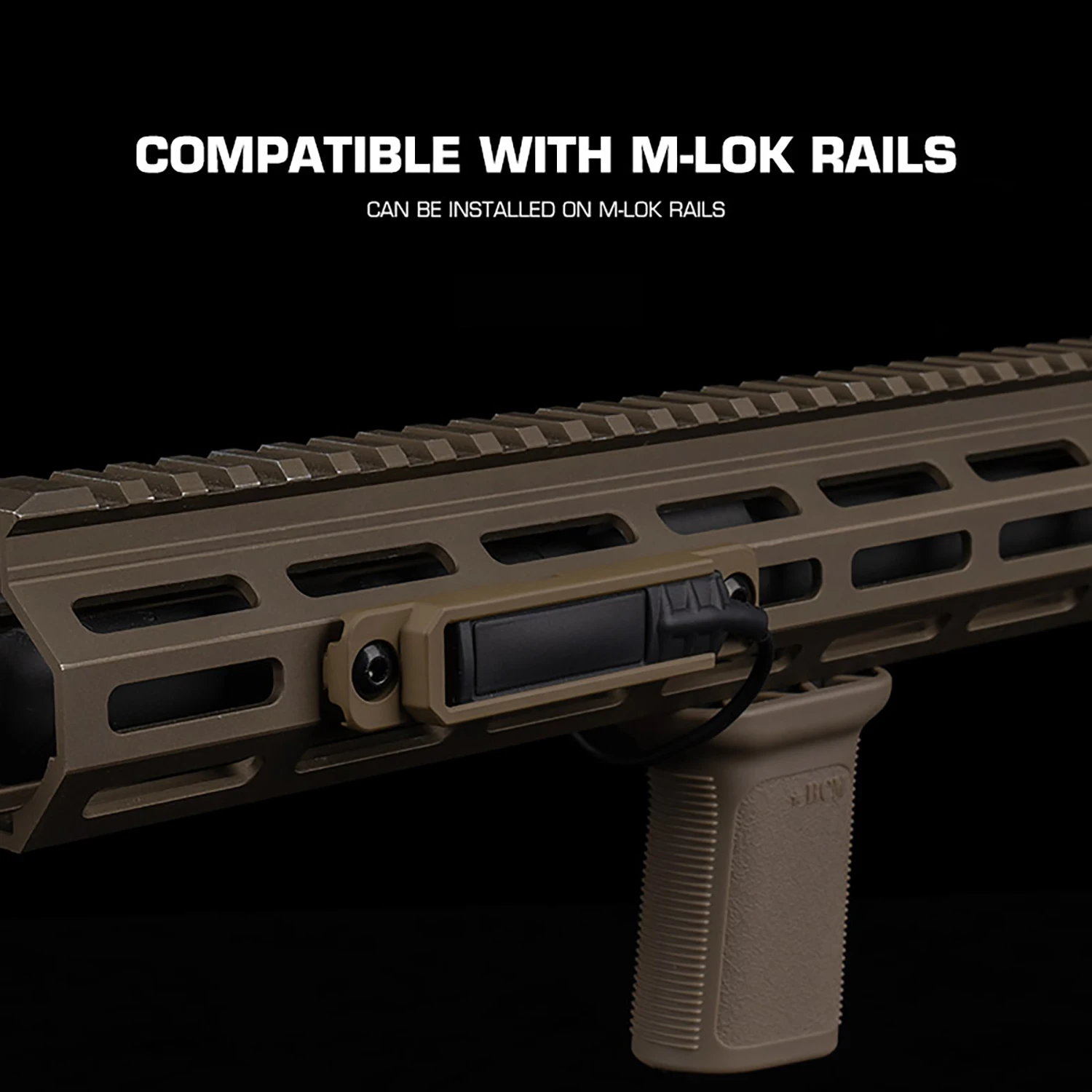 SF M300 M600 X400 linterna de luz ST07 UE07 interruptor de cinta sistema de Control de luz LCS LCSMK1 Mlok cable trasero montaje fijo - imagen 2