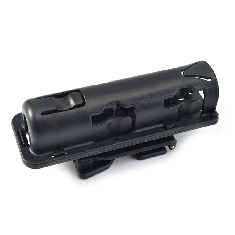 Soporte para bastón, bolsa para bastón telescópica giratoria de 360 grados, fundas para bastón expandibles para cinturón de servicio, fundas para linterna, funda ABS - imagen 2