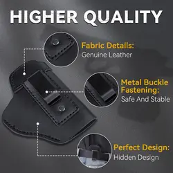 OPHIDIANTAC Carry Airsoft IWB funda oculta pistola ambidiestra