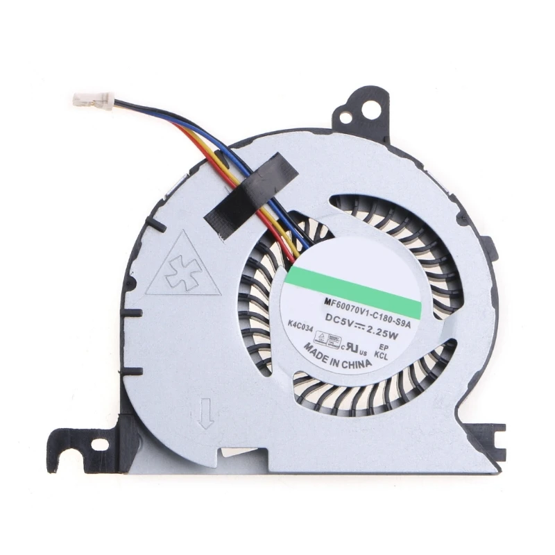 1 unidad Ventilador refrigeración para portátil para E7240 5V 0.4A 4 pines 4 cables enfriador Dropship - imagen 2