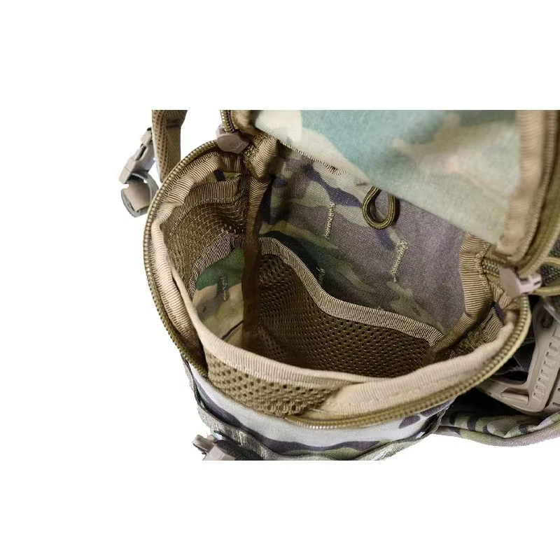 Bolsa táctica MOLLE Multicam versátil con cremallera para airsoft y caza - imagen 4
