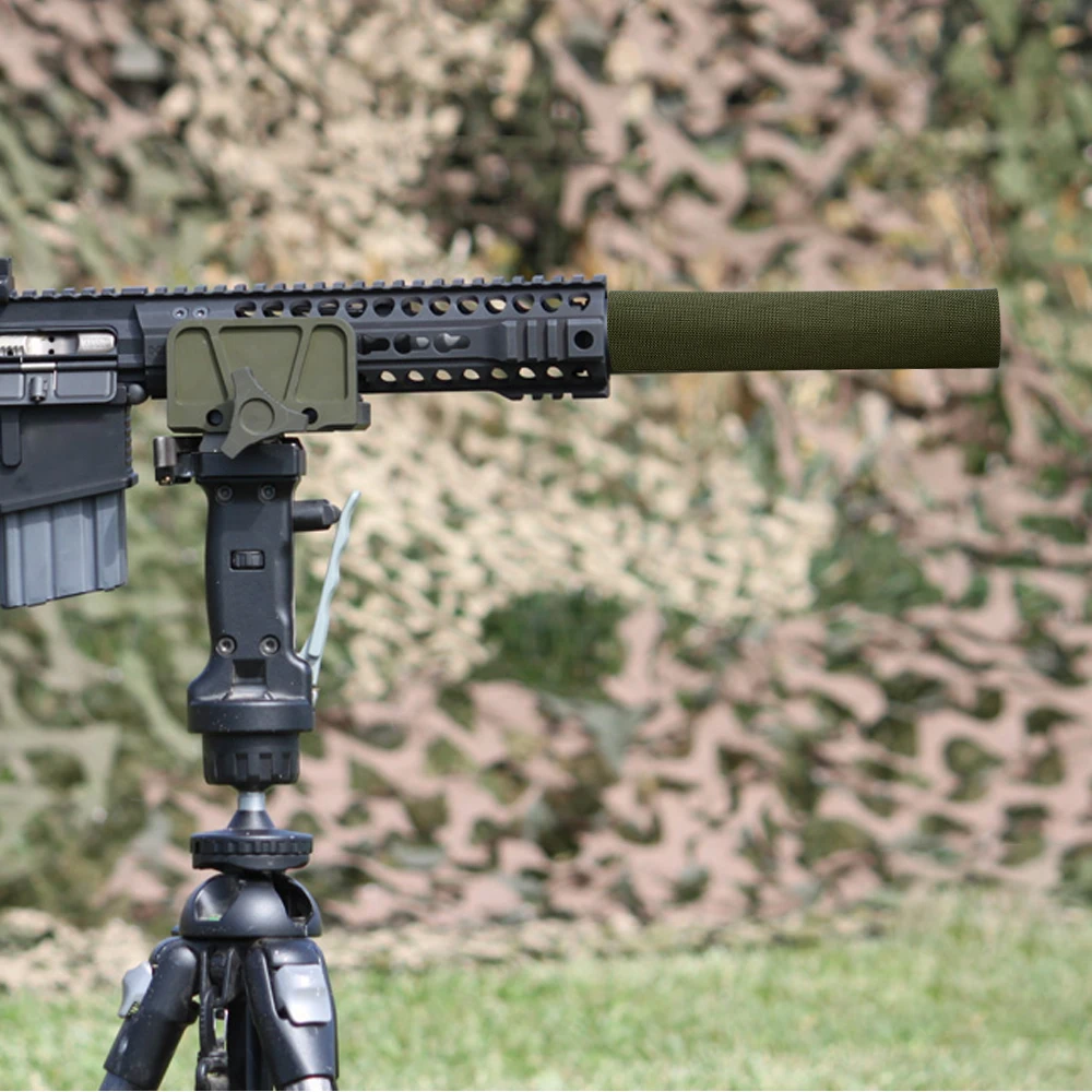 Cinta protectora silenciosa de 4/6 pulgadas, cinta de camuflaje autoadhesiva táctica, adornos de francotirador de caza, envoltura de cubierta de tela - imagen 4