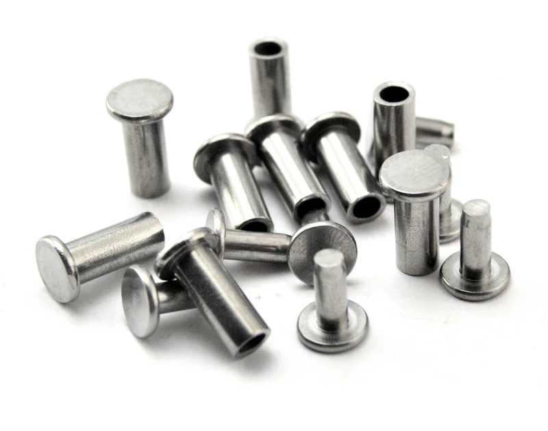 10 juegos de tornillo de sujeción con mango de cuchillo para vajilla DIY, mango de cuchillo de cocina, remache, mango Manual, bloqueo de fijación, accesorios de remache - imagen 4