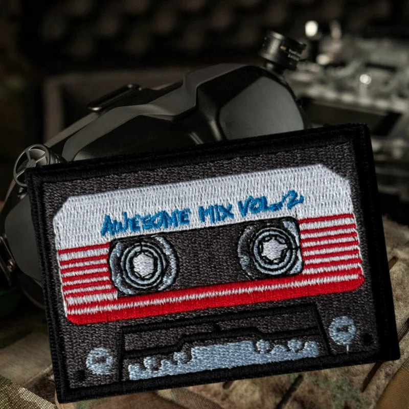 Parche bordado 3D con cinta, chaleco táctico, sombreros con gancho y bucle, insignia de moral, mochila, pegatinas decorativas, parches para brazalete para ropa - imagen 5