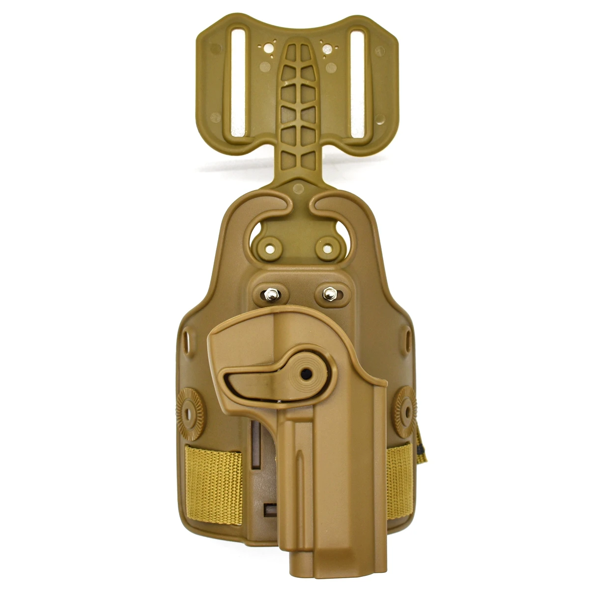 Funda para pistola táctica, plataforma, adaptador de funda para pistola con pierna caída para GL 17 19 M9 1911 P226, accesorios de caza con pierna caída - imagen 4