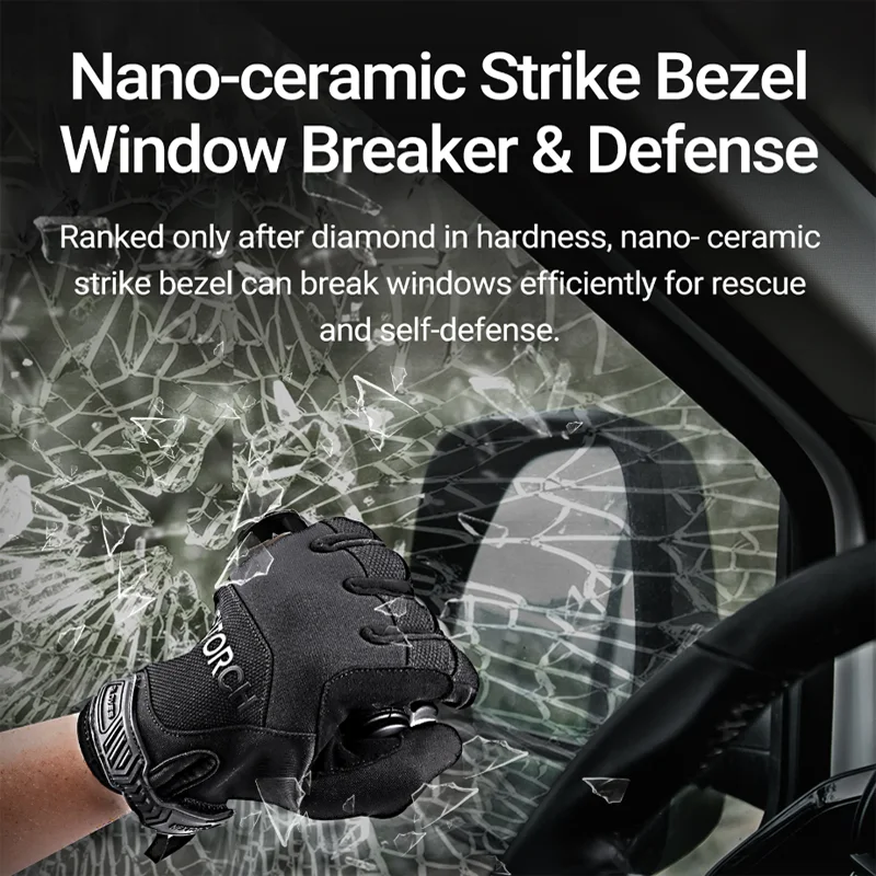 Nextorch TA20 1000 lúmenes linterna táctica de transporte profesional linterna táctica recargable alto brillo led mini edc - imagen 5