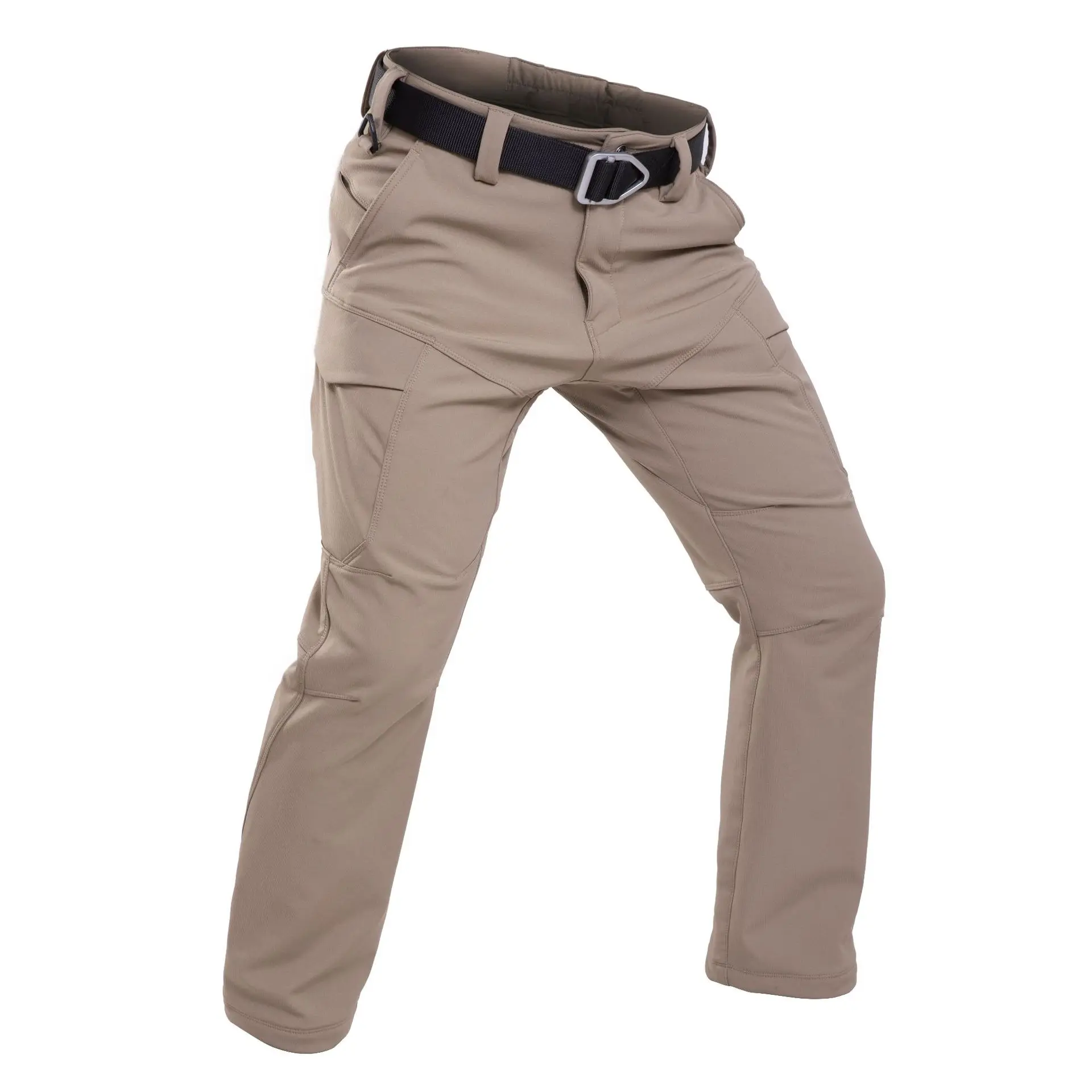 Pantalones tácticos militares de lana para hombre, pantalones impermeables para entrenamiento de combate, escalada, a prueba de viento, para invierno - imagen 5