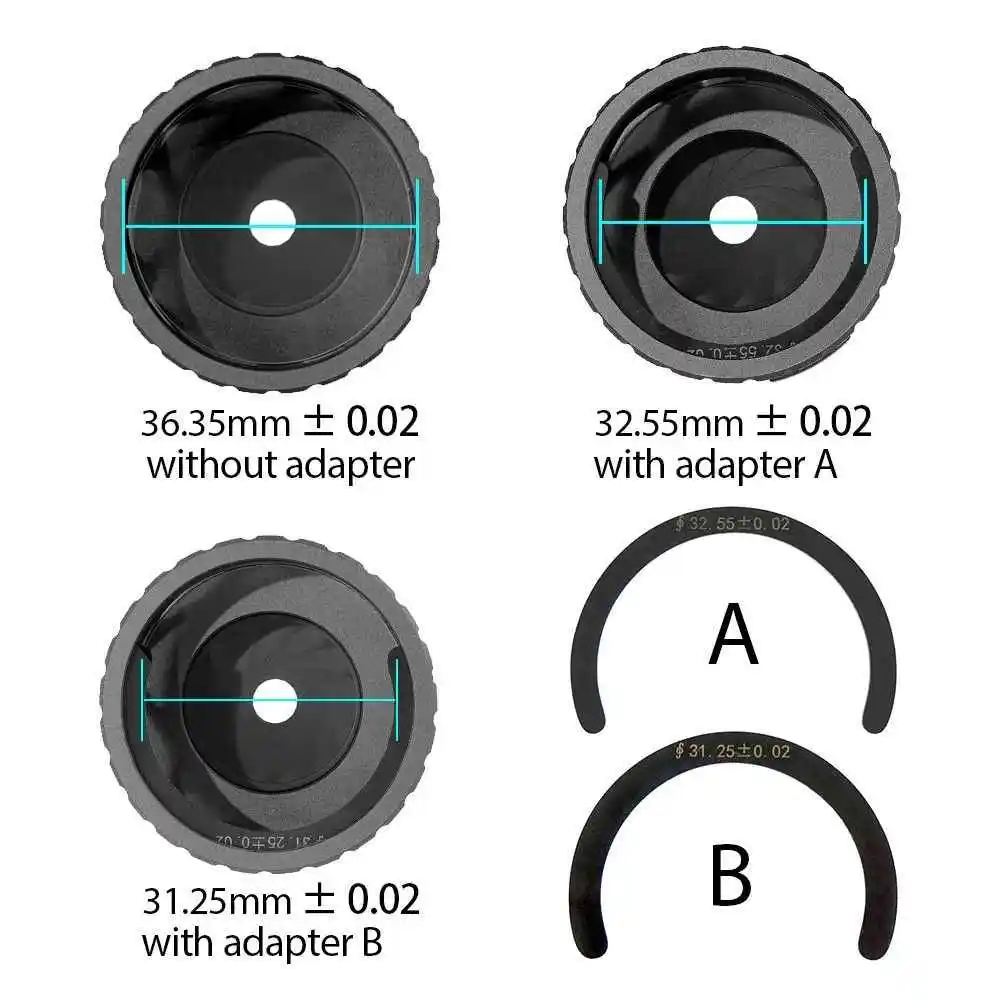 Escudo de restricción de luz anodizado de aluminio mecanizado CNC PVS31 y GPNVG-18 - imagen 4