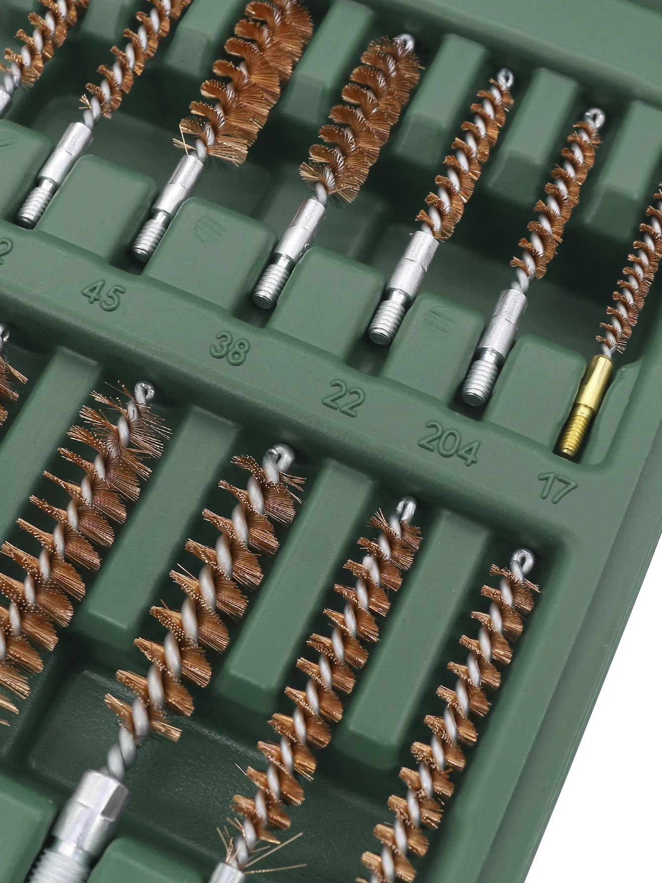 Kit de limpieza de pistola Universal táctico con lata de aceite, cepillo limpiador de pistola para Rifle, herramienta profesional de limpieza de armas de fuego para pistola de caza - imagen 5