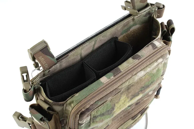 Portacargador táctico MOLLE D3CRM para pechera de cargadores