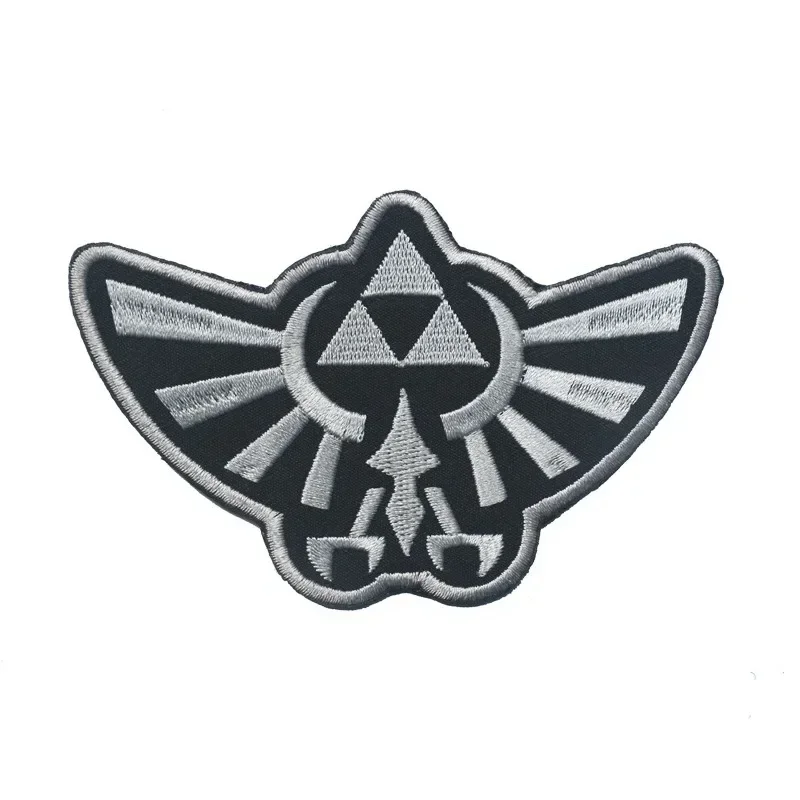 Parches bordados Zelda Legends, parche táctico con gancho y bucle, insignias de moral para sombreros, ropa, emblema del logotipo real en la mochila - imagen 5