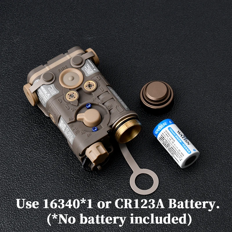 WADSN NGAL L3 linterna láser táctica caza láser rojo verde azul IR caja de rayos de puntería equipo Airsoft apto para sistema de riel de 20mm - imagen 5