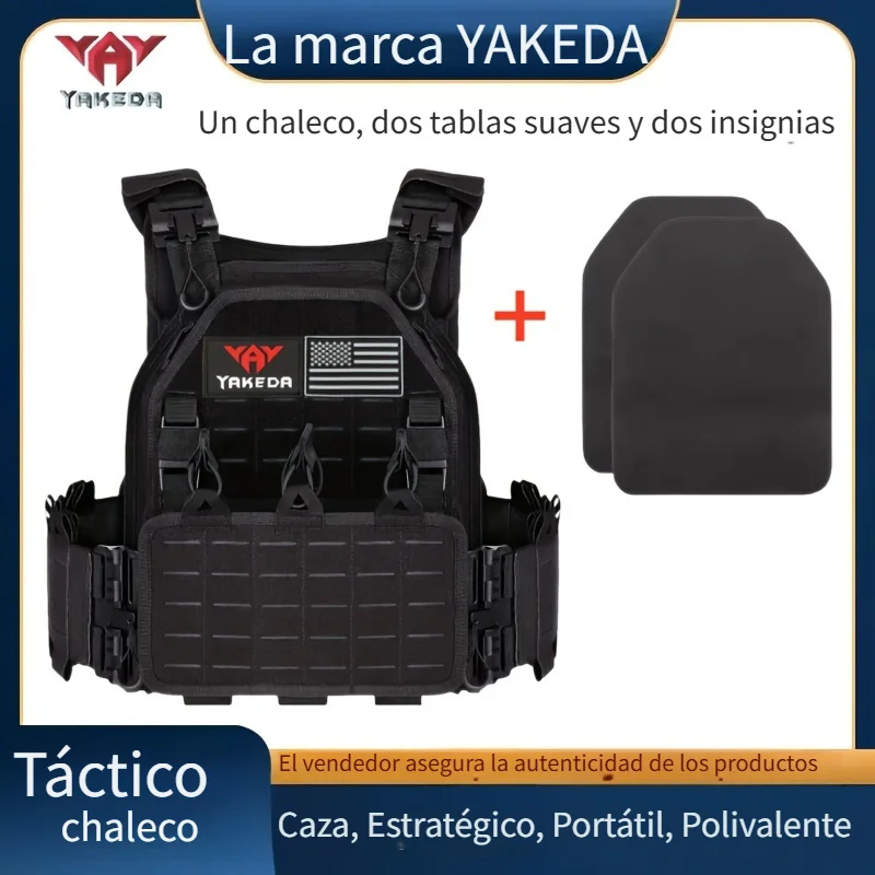 Chaleco táctico YAKEDA 6094 corte láser ligero desmontaje rápido - imagen 5