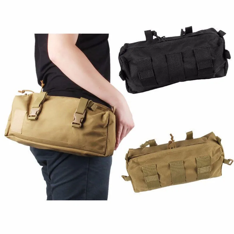 Riñonera táctica para exteriores para hombre, mochila de almacenamiento, accesorio, equipo militar, Camuflaje, caza, senderismo - imagen 3