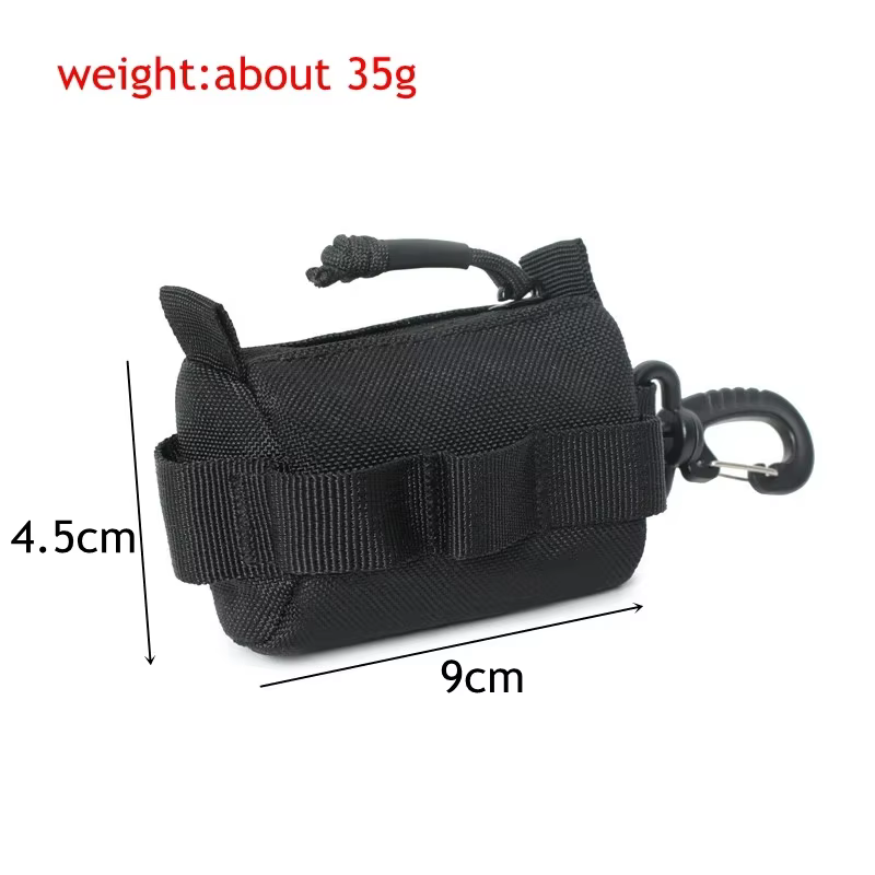 Bolsa de cintura compacta REDHUNT para llaves y EDC