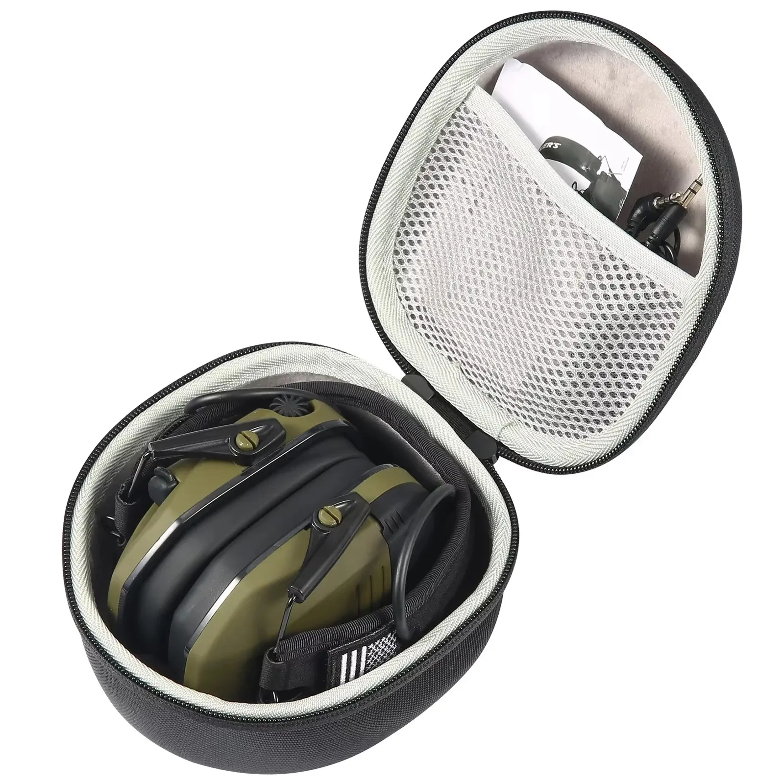 YHKEMA Estuche De Viaje de Almacenamiento Duro para HL Impact Sport Amplificación de Sonido Orejera de Disparo Electrónico - imagen 4