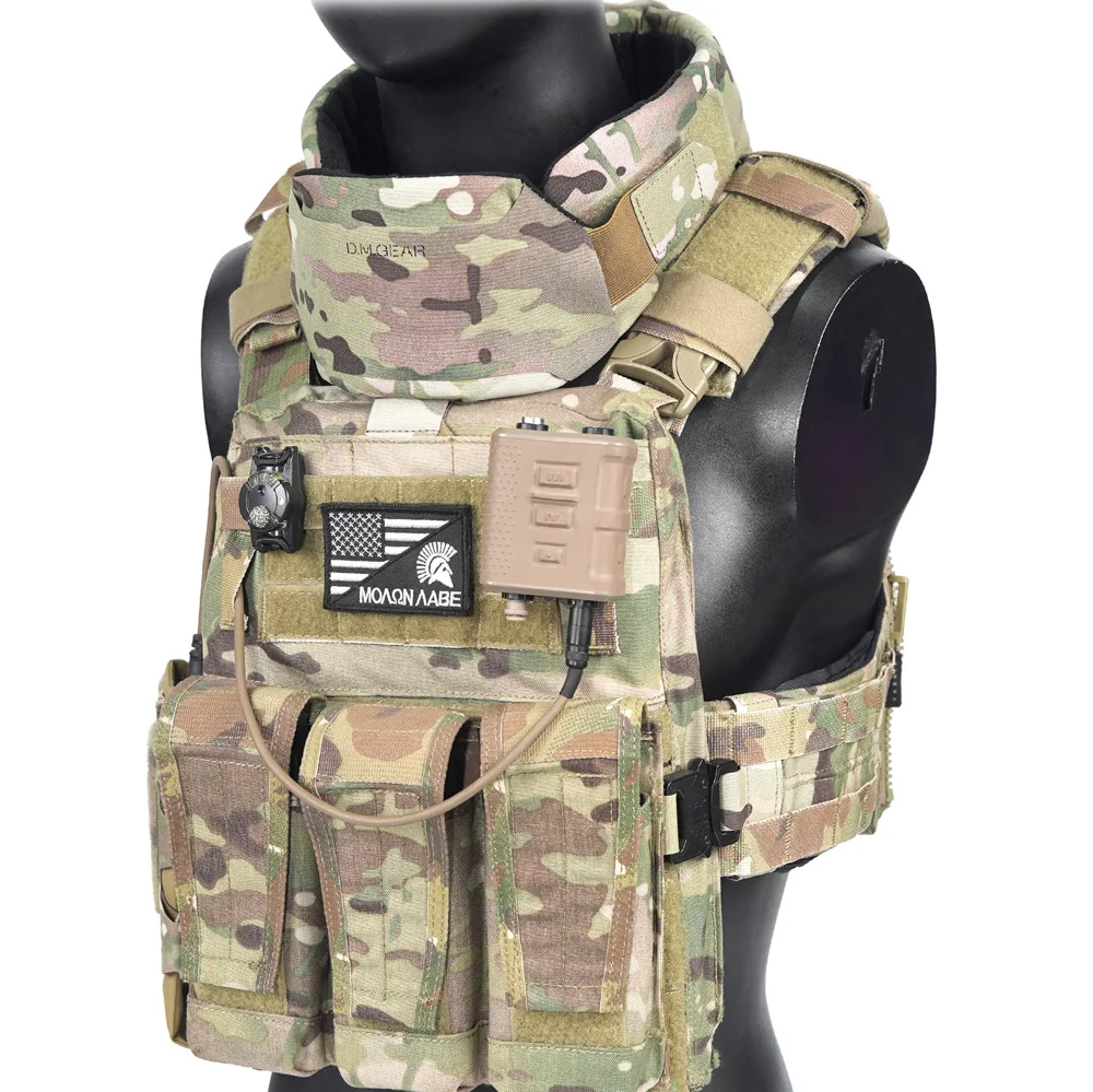 Chaleco táctico AVS protector de cuello alta visibilidad - imagen 5