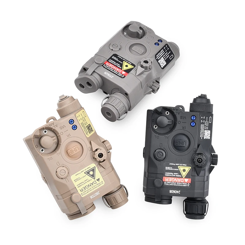 Airsoft-funda táctica para arma de LA-5C, modelo de caja de batería para riel Picatinny, AR/PEQ 15, versión UHP, sin función, PEQ15 - imagen 2