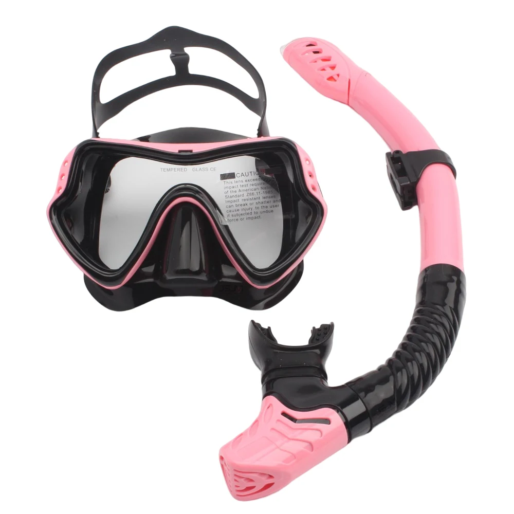 JSJM nueva máscara de buceo profesional con esnórquel, gafas de snorkel, gafas de buceo, juego de tubos de natación, máscara de snorkel para adultos Unisex - imagen 4
