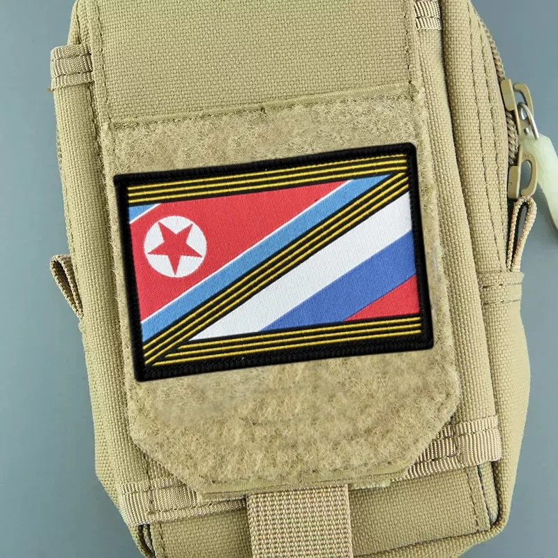 Parche táctico bandera rusa de operación especial con gancho - imagen 5