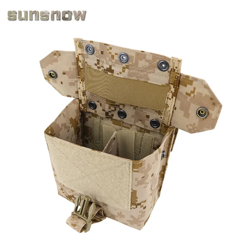 Bolsa de artículos diversos M60 para deportes al aire libre, kit de accesorios tácticos, paquete de bolsa con sistema MOLLE, 200RD - imagen 3