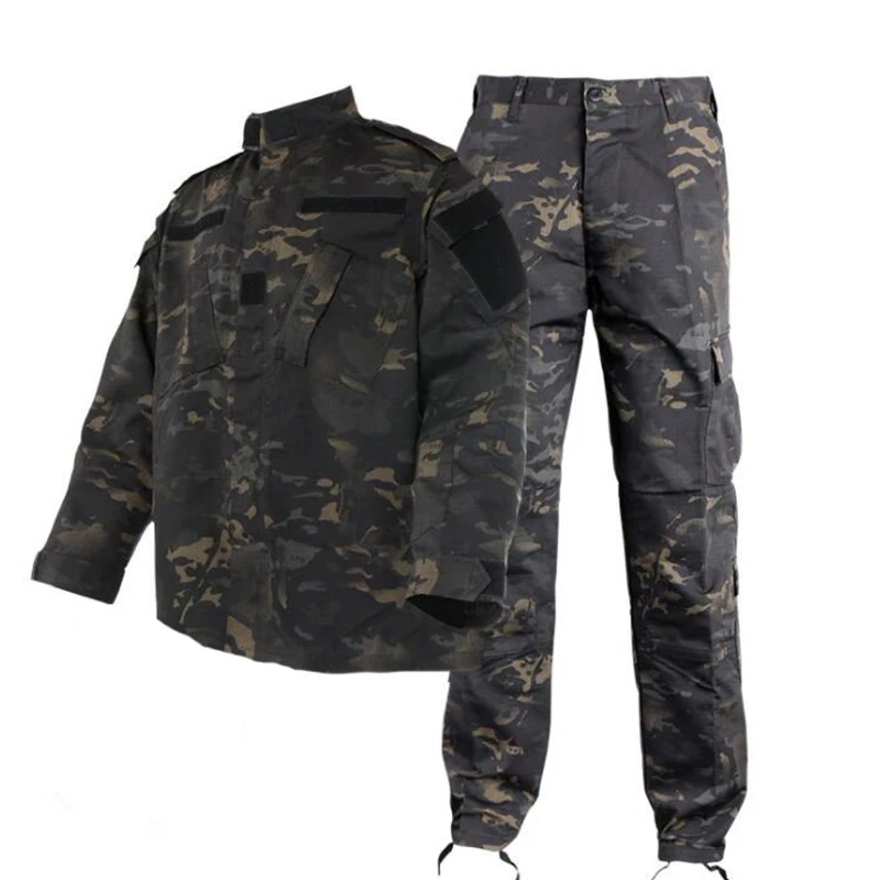 Uniforme táctico BDU Airsoft, traje de camuflaje Kryptek Mandrake, camisa de Paintball Airsoft, ropa de caza - imagen 5