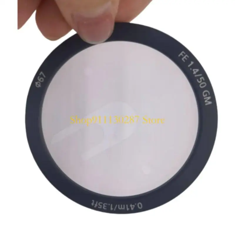 Anillos frontales lente premium J1HC compatibles con lentes FE1.4GM 50 mm Diseño avanzado aperturas circulares ABS - imagen 2