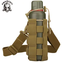 Funda cantimplora MOLLE táctica para senderismo y aire libre