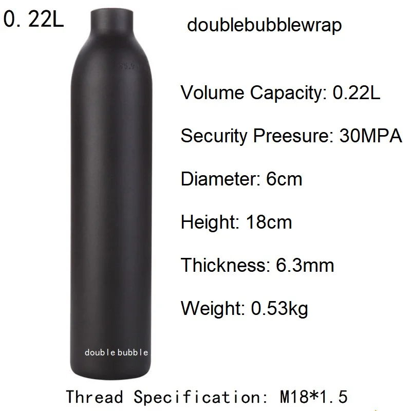 0.22L Flat Bottle