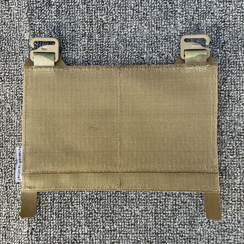 Chaleco táctico Molle Panel frontal bolsa plana Placa de conversión de expansión/hebilla de conexión corte láser Multicolor - imagen 4