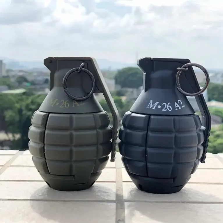 F1/3PCS M26a2 Modelo de Granada de Nylon Juguete de Granada de Explosión, Modelo de Granada Airsoft, Anti-Cadido, Recargable, Bola de Gel, Confeti, Harina - imagen 4