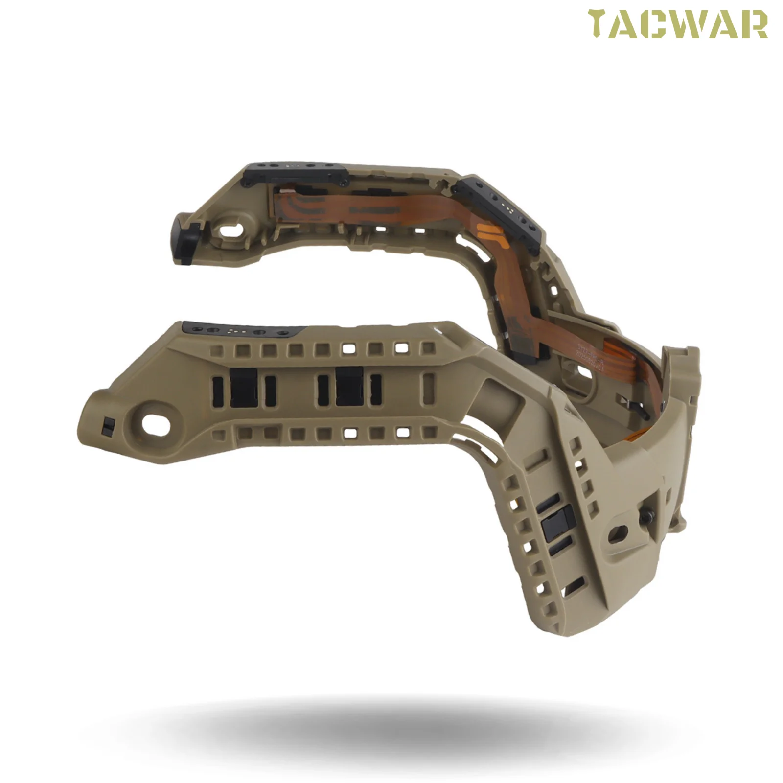 Riel ARC modular con 5 posiciones de bloqueo Compatible con tamaños M/L/XL/XXL de casco rápido de corte súper alto - imagen 2